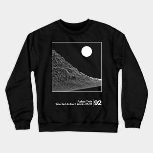 Selected Ambient Works / Minimalist Style Graphic Design Crewneck Sweatshirt